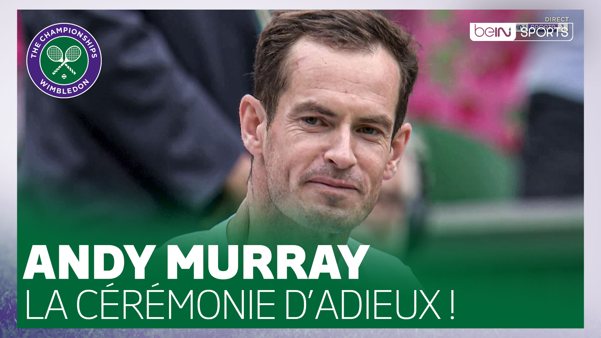 La cérémonie D’ADIEUX d’Andy MURRAY à Wimbledon ! Un Hommage émouvant et des larmes !