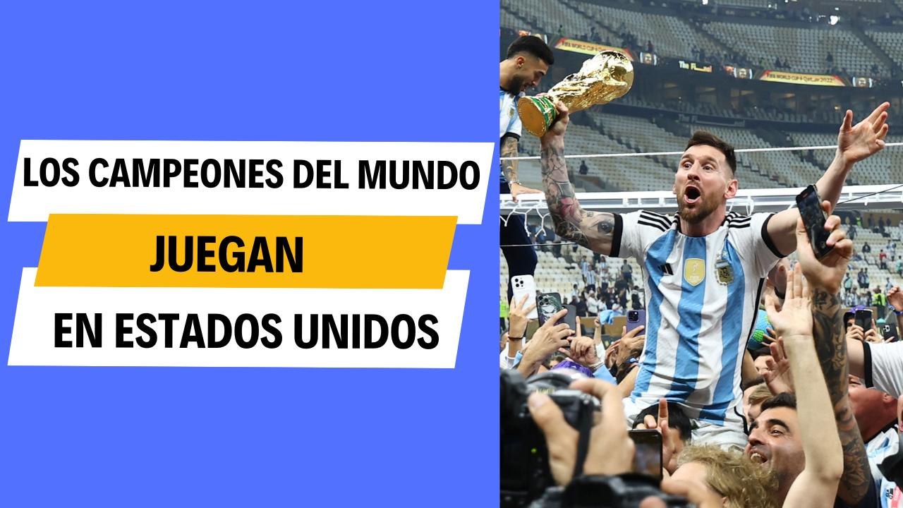 ¡Los campeones del mundo llegan a Estados Unidos!  ¿Entrenarías con ellos?  