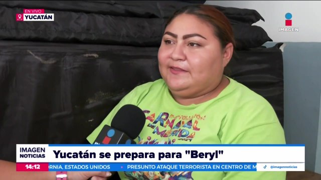 Yucatán se prepara para la llegada del huracán “Beryl”