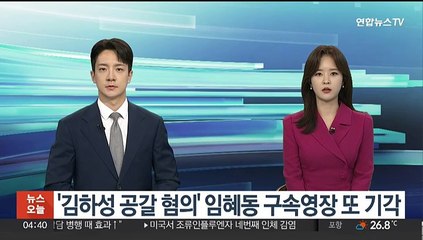 '김하성 공갈 혐의' 임혜동 구속영장 또 기각