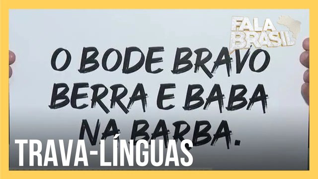 'Teto sujo, chão sujo': trava-línguas viralizam na internet