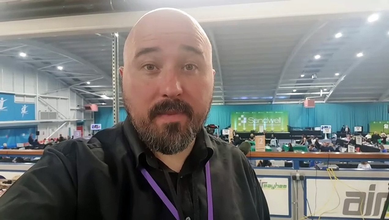 Setting the scene at Sandwell Election Count