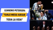 ¡Toda la AFA se rinde ante Messi!   ¿Cuál es tu mejor recuerdo del 