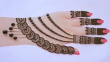 New Stylish Mehndi Design for Wedding