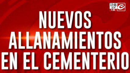 Desaparición de Loan: nuevos allanamientos en el cementerio