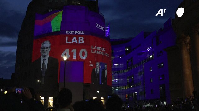 Los laboristas ganan elecciones británicas con mayoría absoluta