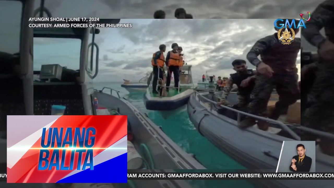 P60M na danyos, sinisingil ng AFP sa China para sa mga nasirang gamit sa pang-ha-harass sa Ayungin Shoal noong June 17 | Unang Balita