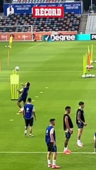 Así entrena Messi con Argentina en Copa América 2024