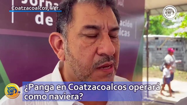 ¿Panga en Coatzacoalcos operará como naviera? Esto dijo el alcalde