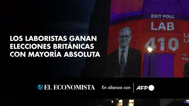 Los laboristas ganan elecciones británicas con mayoría absoluta