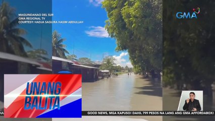 Mahigit 20,000 pamilya, apektado ng malawakang baha | Unang Balita