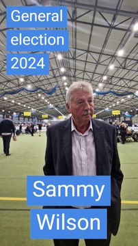 Election 2024: Sammy Wilson on North Antrim's Ian Paisley