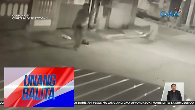 Pagtangay ng motorsiklo ng isang lalaki, sapul sa CCTV | Unang Balita