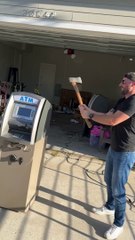 How much money is in this ATM we bought