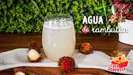 Cómo preparar agua de rambután, ¡en 16 minutos! | Recetas de aguas frescas | Cocina Vital