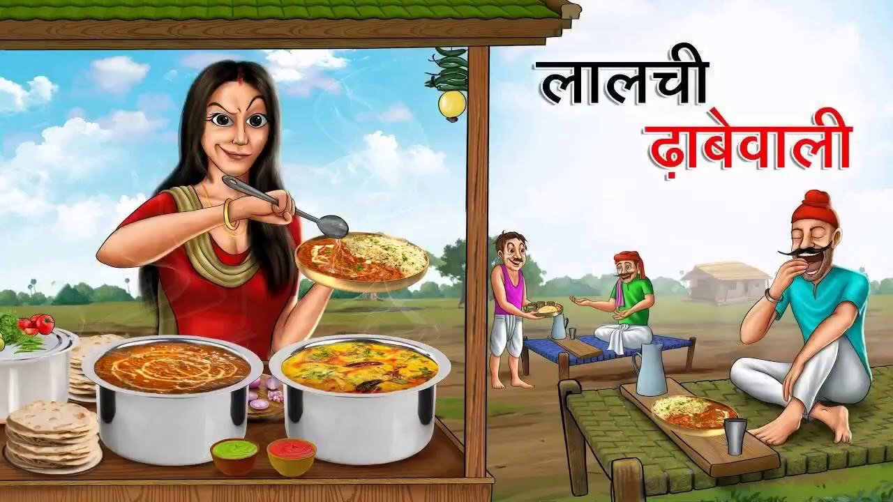लालची ढ़ाबेवाली | LALCHI DHABEWALI | HINDI KAHANIYA | HINDI KAHANI