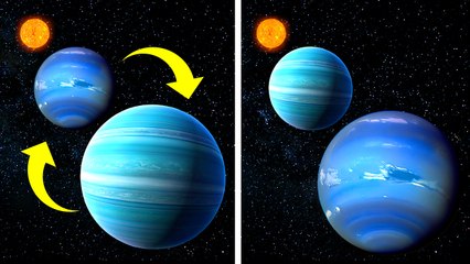 Why Uranus and Neptune Swapped Places Once