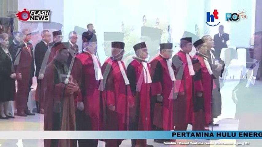 KETUA MAHKAMAH AGUNG LANTIK ENAM ORANG