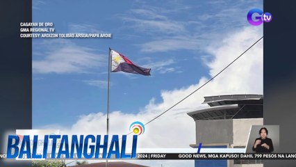 Baligtad na pagkakalagay ng watawat ng Pilipinas, pinuna online | Balitanghali