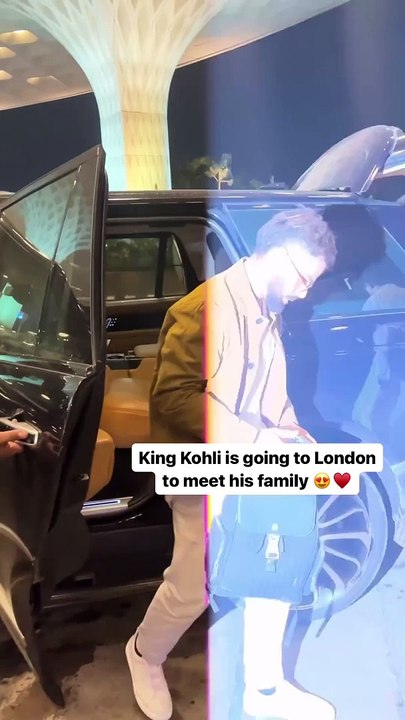 After the T20 World Cup victory celebration, Virat Kohli heads to London to meet Anushka Sharma, Vamika, and Akaay, prioritizing his family.