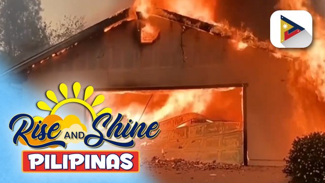 Libu-libong residente, inilikas dahil sa wildfire sa Northern California