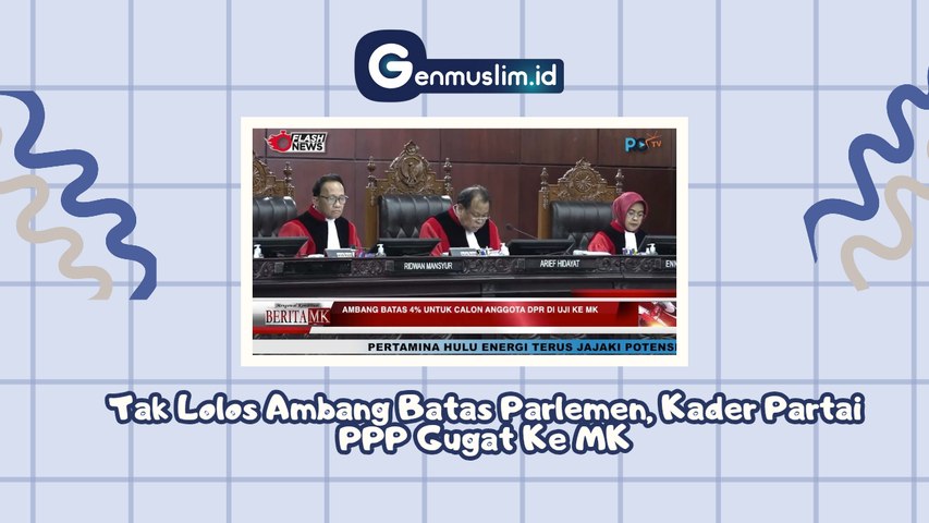 Tak Lolos Ambang Batas Parlemen, Kader Partai PPP Gugat ke MK