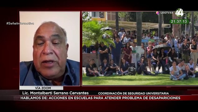 Lic. Montalberti Serrano habla de las acciones en escuelas para atender problema de desapariciones