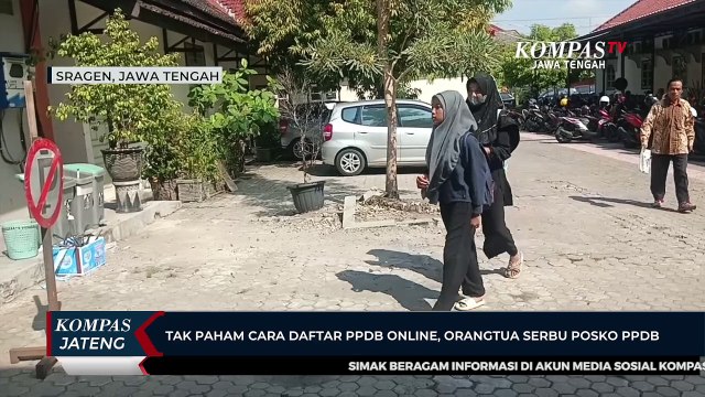 Tak Paham Cara Daftar PPDB Online, Orangtua Serbu Posko PPDB