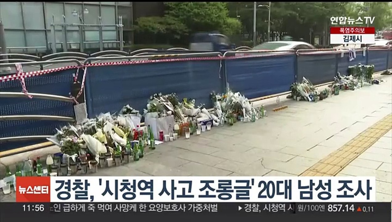 경찰, '시청역 사고 조롱글' 20대 남성 조사