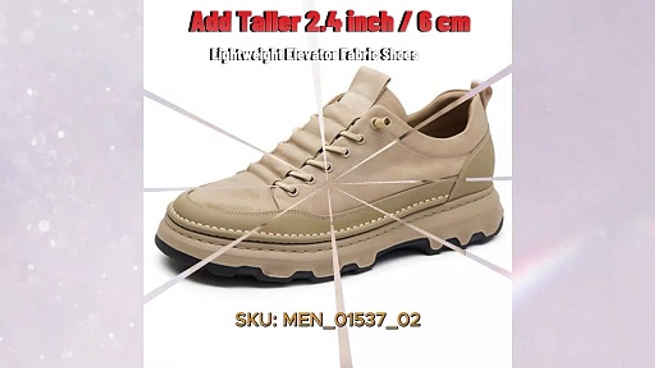 Hidden Lift Vegan Sneakers for the Man Add Height