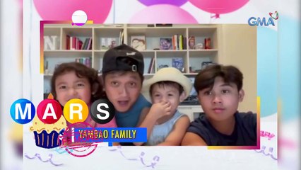 Camille Prats, naiyak sa birthday message ng kanyang pamilya! | Mars Pa More