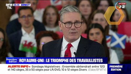 Download Video: Royaume-Uni: les travaillistes de Keir Starmer ont largement remporté les élections législatives