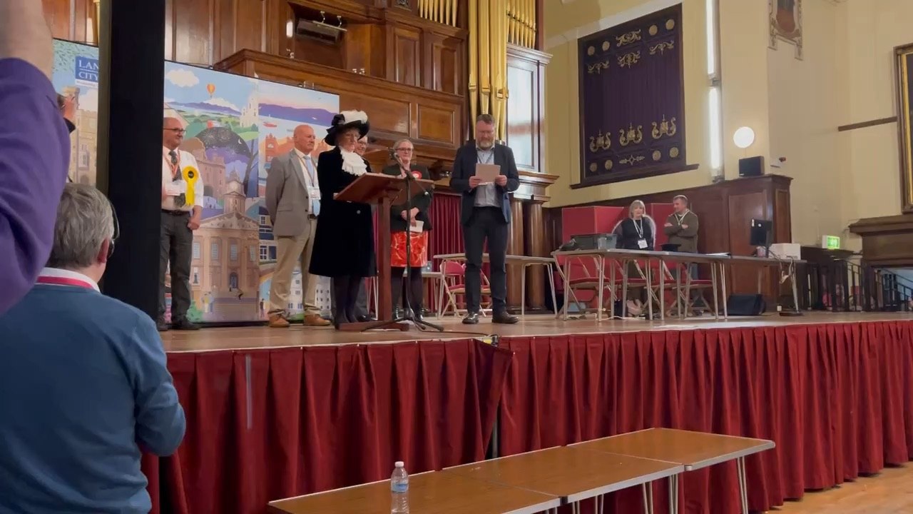 Declaration of MP for Morecambe and Lunesdale