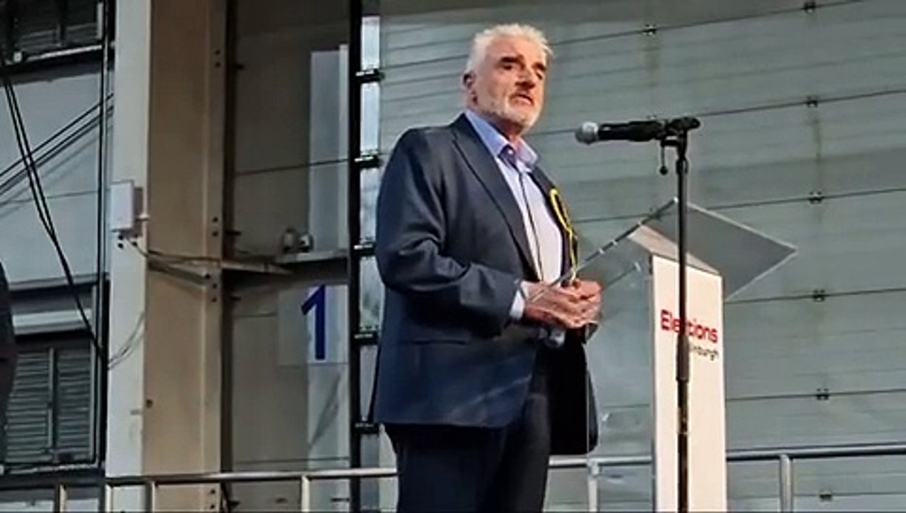 General Election 2024: SNP's Tommy Sheppard speaks after losing seat to Labour