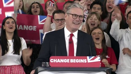 Keir Starmer Celebrates Labour's Historic Win in London 🎉