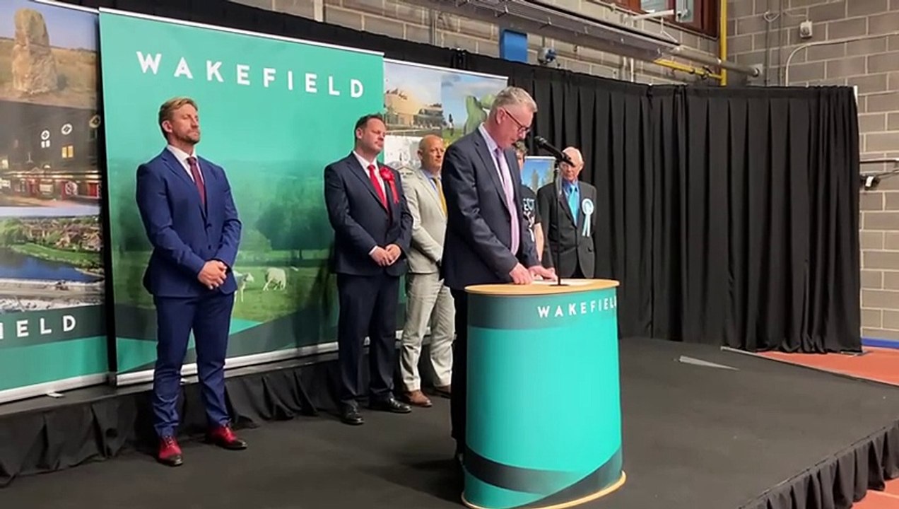 Wakefield and Ossett election result announced