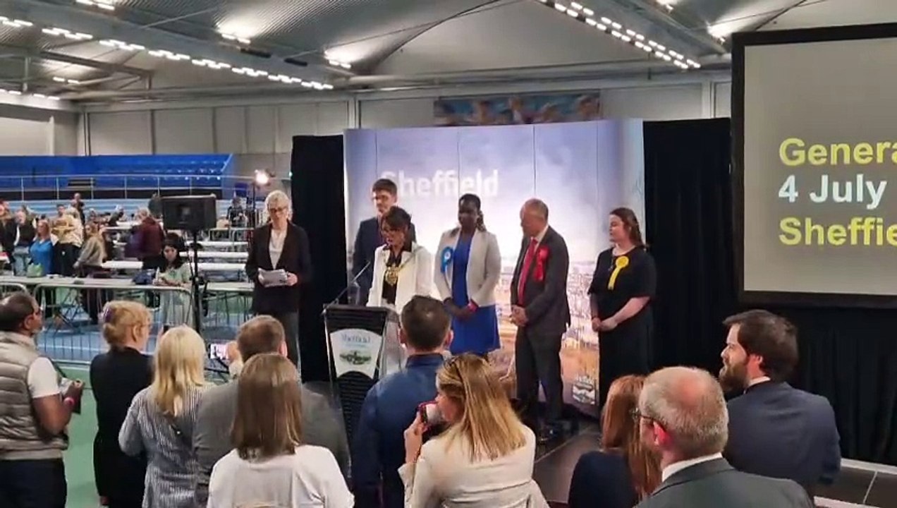 General Election 2024: Labour's Clive Betts re-elected for Sheffield South East