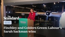 Finchley And Golders Green: Labour's Sarah Sackman Wins