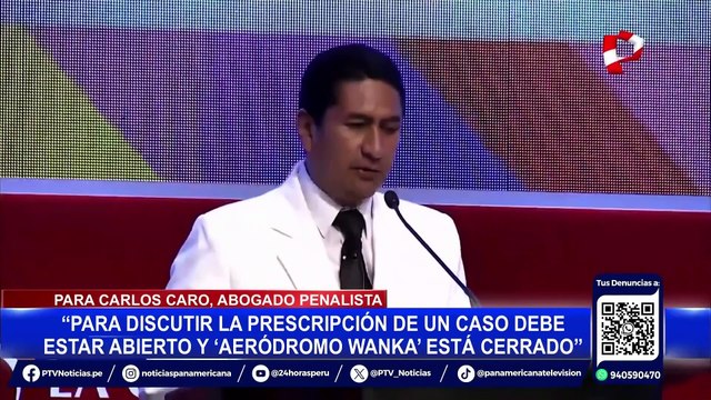 Caso 'Aeródromo Wanka': Vladimir Cerrón asegura que delito de colusión podría prescribir este 4 de Julio