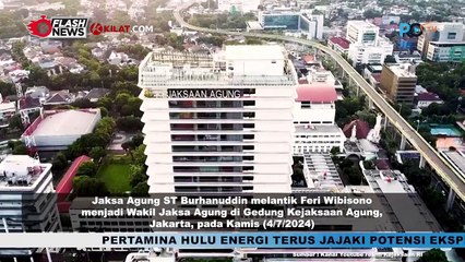 Feri Wibisono Resmi Dilantik Jadi Wakil Jaksa Agung