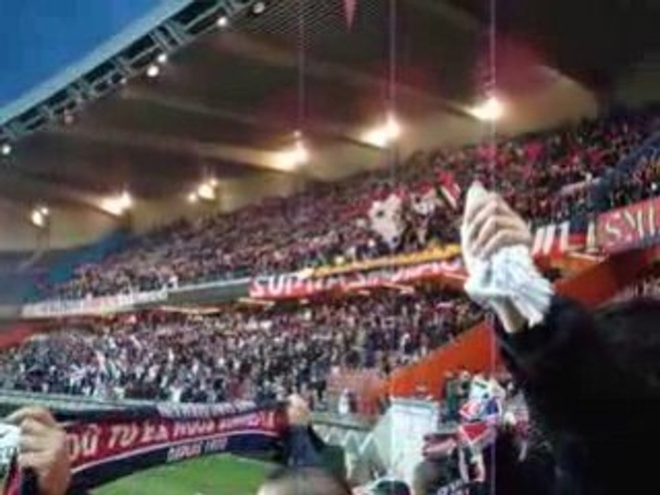 PSG-NICE L'entrée des joueurs