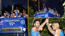Mumbai's Unmatchable Spirit Of Support Seen At Team India's T20 World Cup Victory Parade
