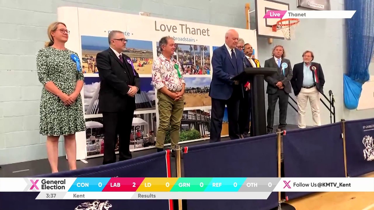 Thanet election results