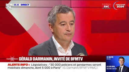 Gérald Darmanin: "Si le président de la République me demande de rester quelques jours de plus le temps de former un gouvernement, je le ferai"