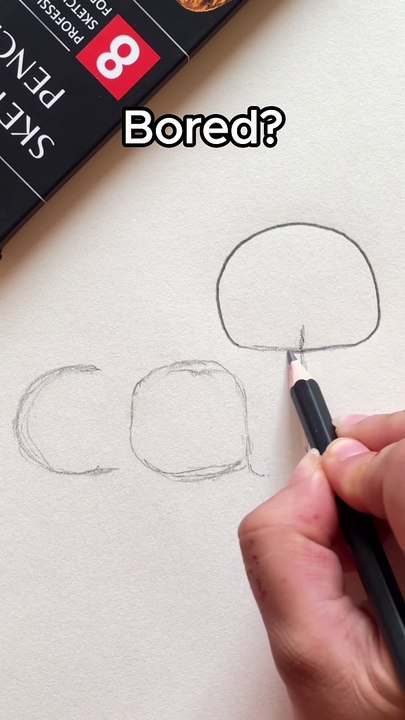 Easy Cat Drawing Tutorial