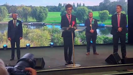 Sam Carling's winning speech