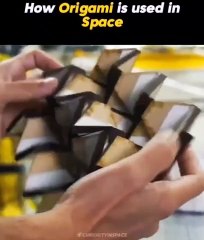 Origami is a universe of possibilities in space exploration #shorts #shortvideo #video #virals #videoviral #innovationhub