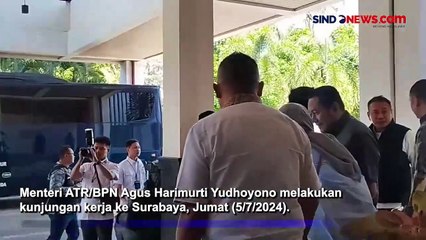 Kunjungan Kerja ke Surabaya, AHY Disambut Langsung Emil Dardak