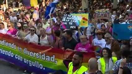 No Comment: Un million de personne célèbre la fierté et la paix à Madrid