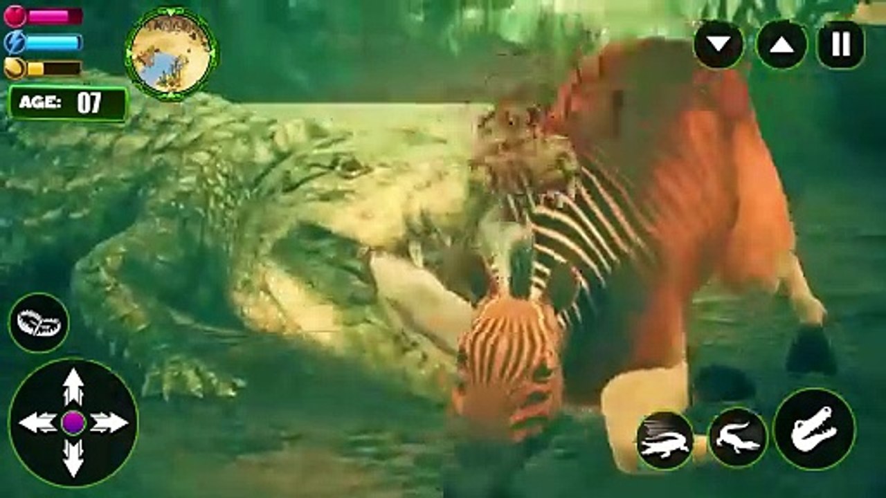Crocodile cutscene